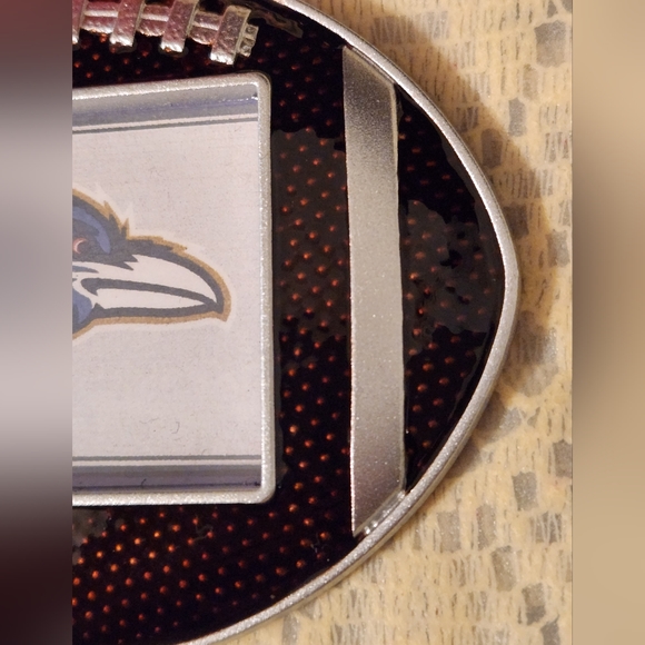 NFL Football Ornament Ravens Tree Photo Frame Christmas Gift Decor Changeable - Picture 3 of 5